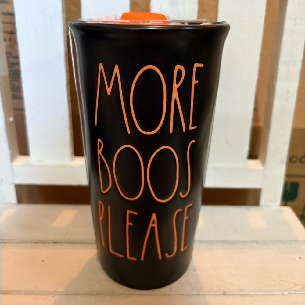 Rae Dunn Black Artisan Travel Tumbler